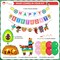 Mexican Happy Birthday Banner, Mexico Fiesta Birthday Party, Mexican Decorations, Taco Decorations | Cinco de Mayo | Mexican Party Supplies